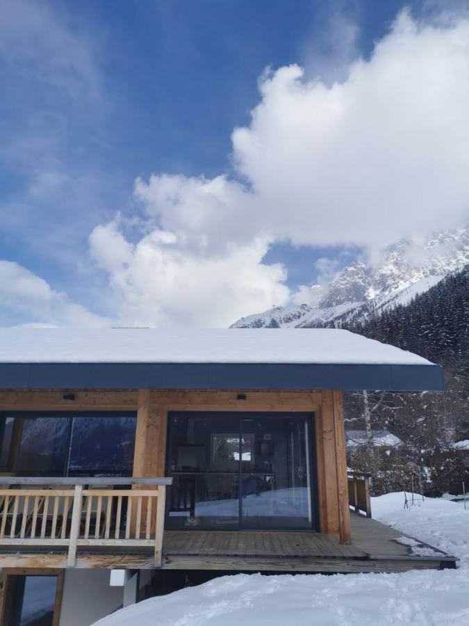 Modern Chalet With Garden Шамоні Екстер'єр фото